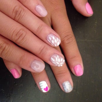 Tips N Toes Spa - My sister's Pinterest-derived manicure and my gels! - Nail Salons Near Me - San Ramon, California Tips N Toes Spa - My sister's Pinterest-derived manicure and my gels! - Nail Salons Near Me - San Ramon, California