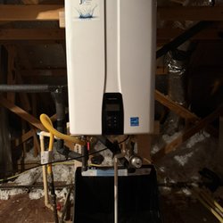 Johnny Pipes Plumbing - Tankless water heater conversion