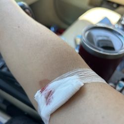 Quest Diagnostics - Probably the least clean blood draw I've had in a while, for which I waited nearly half an hour beyond my appointment time.