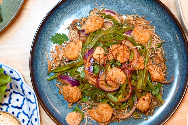 Pla Daek Thai Esan Food by null
