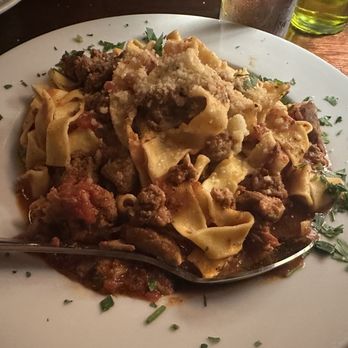 Bucatini - Parpadelle bolognese - Italian Near Me - Edmonds, Washington