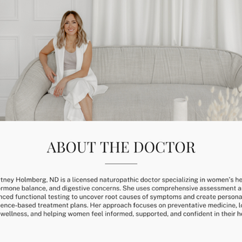Courtney Holmberg, ND - Naturopathic/Holistic Near Me - Toronto, Ontario Courtney Holmberg, ND - Naturopathic/Holistic Near Me - Toronto, Ontario