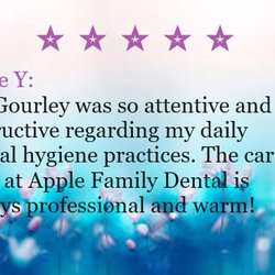 Apple Family Dental Longview, WA - Sweet Review !!