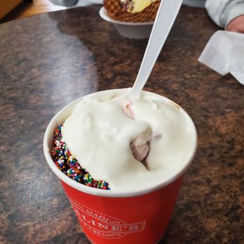 Praline's Cafe - The liquid "whipped" cream ruined it for me. The ice cream was average. - Ice Cream & Frozen Yogurt Near Me - Southington, Connecticut Praline's Cafe - The liquid "whipped" cream ruined it for me. The ice cream was average. - Ice Cream & Frozen Yogurt Near Me - Southington, Connecticut