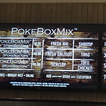 Poke & Box - Menu - Poke Near Me - Honolulu, Hawaii Poke & Box - Menu - Poke Near Me - Honolulu, Hawaii