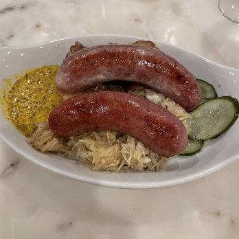 Otto's - Wurst plate - German Near Me - Fredericksburg, Texas