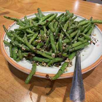 Hu's Cooking - Stir Fried String Beans - Chinese Near Me - Houston, Texas