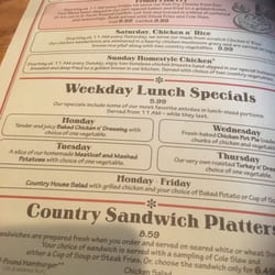 Central Islip - Daily done teaches weekday lunch specials country sandwich platters