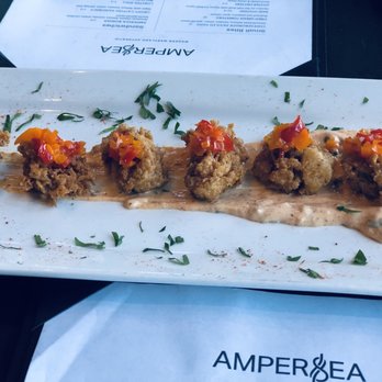 Ampersea - Oyster fritters - New American Near Me - Baltimore, Maryland Ampersea - Oyster fritters - New American Near Me - Baltimore, Maryland
