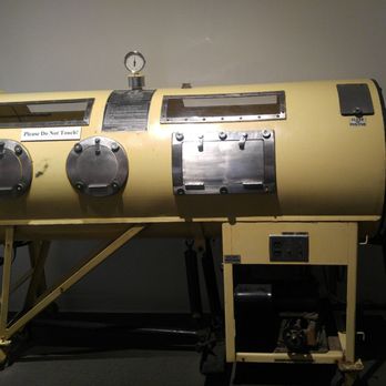 Sioux City Public Museum - Iron lung for treating polio patients in the 1950s - Museums Near Me - Sioux City, Iowa Sioux City Public Museum - Iron lung for treating polio patients in the 1950s - Museums Near Me - Sioux City, Iowa