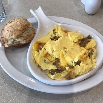 Wild Eggs - Sausage and cheese scramble with muffin - Breakfast & Brunch Near Me - Cincinnati, Ohio