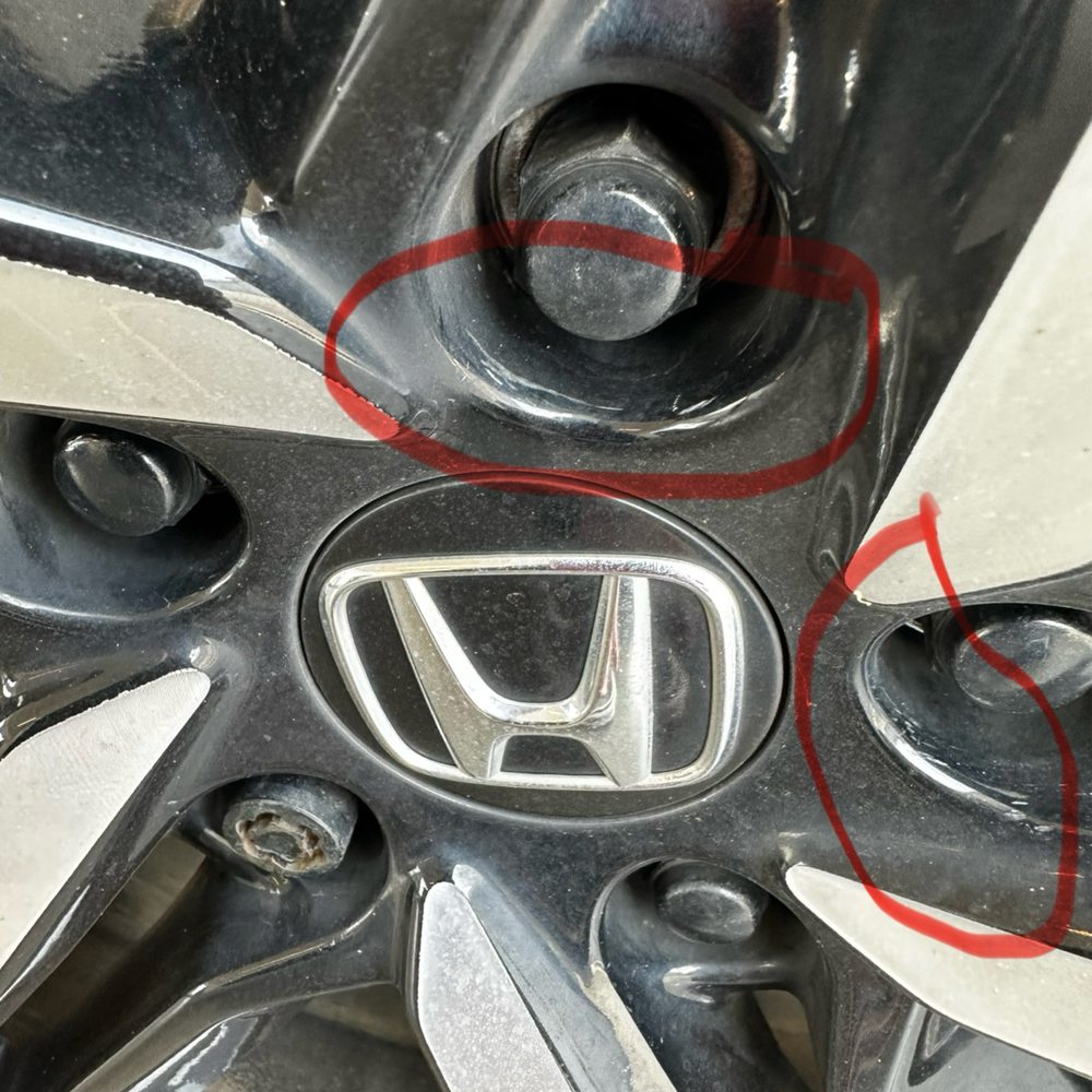 Bob Steele Chevrolet - Scratches due to negligence when the service department took on and off my lug nuts - Car Dealers Near Me - Cocoa, Florida
