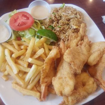 El Muelle Seafood Airline - Shrimp Plate - Seafood Near Me - Houston, Texas