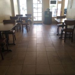 Dining area open