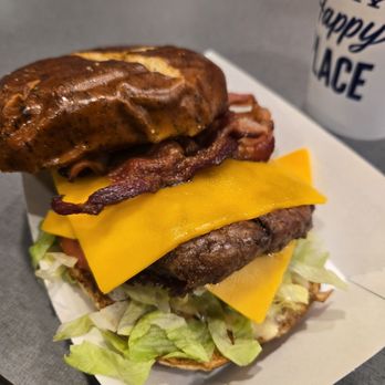 Whataburger - Triple meat with both grilled and raw onions - Burgers Near Me - Gastonia, North Carolina