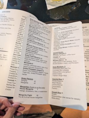 Menu photo 1 Krazy Juan Bay City, MI