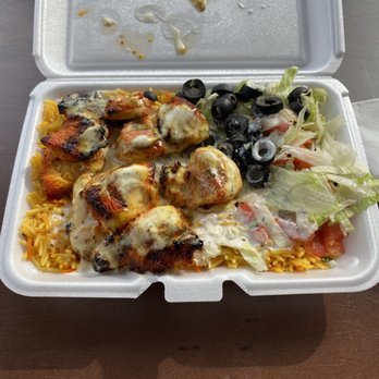 Gyro King - Tikka chicken platter - Falafel Near Me - Teaneck, New Jersey