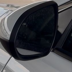 Thrifty Car Rental - Water spots on mirror