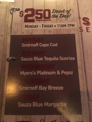 Menu photo 7 Miller's Ale House Jacksonville, FL