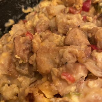 Black Bear Diner Vancouver - meatless scram-bowl with onions not happy - Diners Near Me - Vancouver, Washington