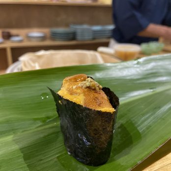 Omakase Sushi Dairo - Smokey uni - yummmmm - Japanese Near Me - New York, New York Omakase Sushi Dairo - Smokey uni - yummmmm - Japanese Near Me - New York, New York