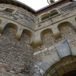 Alte Burgschänke - Burgmauer.