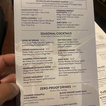 Firebirds Wood Fired Grill - Cocktail menu - Seafood Near Me - Chandler, Arizona Firebirds Wood Fired Grill - Cocktail menu - Seafood Near Me - Chandler, Arizona