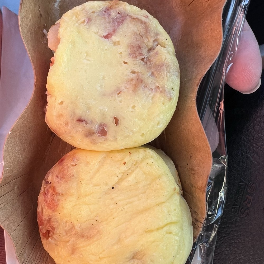Bacon & cheese egg bites Bacon & cheese egg bites