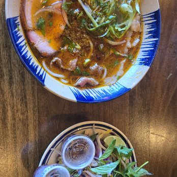 CUI - BBH (Bún bò Huế) with the smoked brisket and pork belly - Soul Food Near Me - Austin, Texas CUI - BBH (Bún bò Huế) with the smoked brisket and pork belly - Soul Food Near Me - Austin, Texas