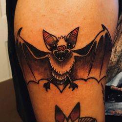 Panda’s Den Tattoo - Bat Tattoo