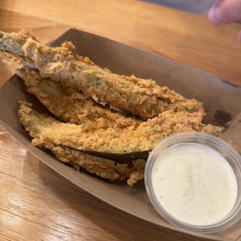 Smash'd - fried pickles - Burgers Near Me - San Antonio, Texas