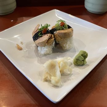 Kazama Sushi - Monkfish Liver - Sushi Bars Near Me - Claremont, California Kazama Sushi - Monkfish Liver - Sushi Bars Near Me - Claremont, California