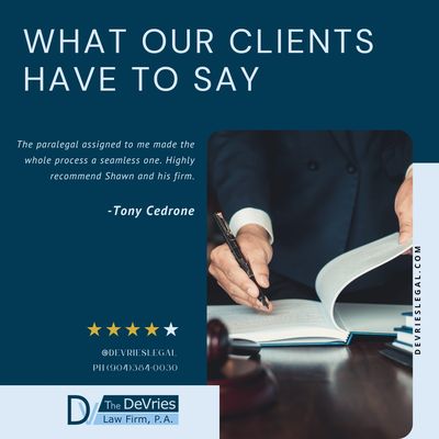 The DeVries Law Firm, P.A