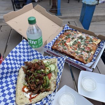 Little Bear Street Eats - The margherita pizza and Bulgogi Doner - Desserts Near Me - Medicine Park, Oklahoma Little Bear Street Eats - The margherita pizza and Bulgogi Doner - Desserts Near Me - Medicine Park, Oklahoma