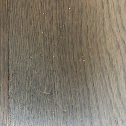 Paint splatters all over the floors and furniture Paint splatters all over the floors and furniture