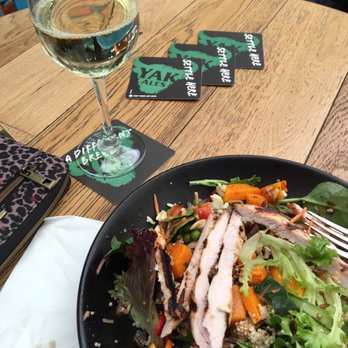 Beach House Bar & Grill CBD - Quinoa pumpkin salad with chicken. Good sauv on tap! - Sports Bars Near Me - Brisbane, QLD Beach House Bar & Grill CBD - Quinoa pumpkin salad with chicken. Good sauv on tap! - Sports Bars Near Me - Brisbane, QLD