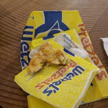 Wetzel's Pretzels - The part I couldn't choke down. - Pretzels Near Me - Montclair, California