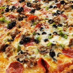 TJ's Italian Cafe - Large Works Pizza Pie
