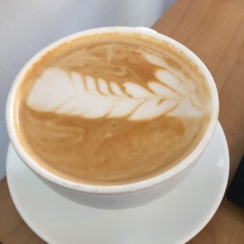 Sweet Bloom Coffee Roasters - Obligatory pretty latte photo - Coffee & Tea Near Me - Arvada, Colorado