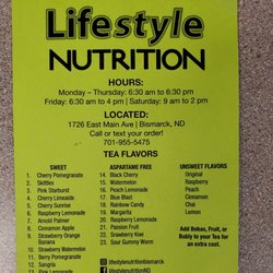 Lifestyle Nutrition