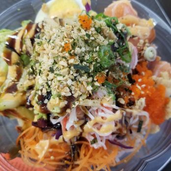 Poke Express - Large pokebowl - Sushi Bars Near Me - Tampa, Florida