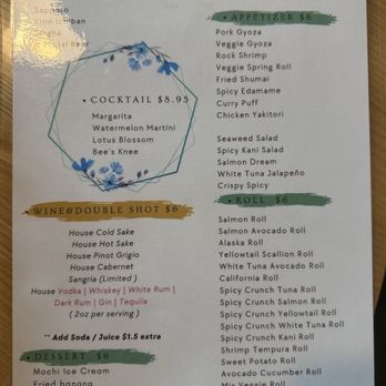 Shiki Fusion - Happy Hour Menu - Japanese Near Me - Bethesda, Maryland Shiki Fusion - Happy Hour Menu - Japanese Near Me - Bethesda, Maryland
