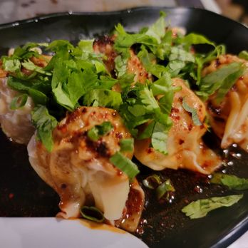Khan Skewer Restaurant - Spicy won tons - Barbeque Near Me - Honolulu, Hawaii