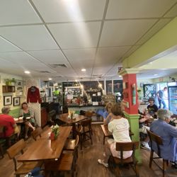 Fig Tree Cafe - A view of the cafe from the table we were sitting at.
