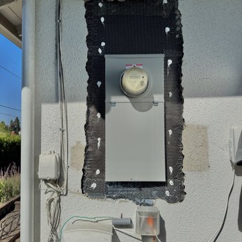 Infinity Electric  - New panel with waterproofing (I used FSS Plastering), ready for stucco - Electricians Near Me - Ventura, California