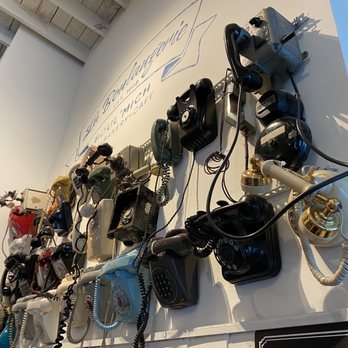 La Boulangerie Boul'Mich - Old telephones on the wall - Bakeries Near Me - Miami, Florida La Boulangerie Boul'Mich - Old telephones on the wall - Bakeries Near Me - Miami, Florida