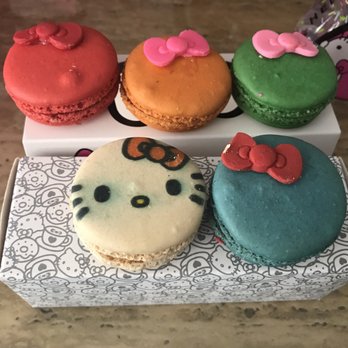 Hello Kitty Cafe Truck - Hello Kitty 5pc Macaron Box $15 - Coffee & Tea Near Me - Oak Brook, Illinois Hello Kitty Cafe Truck - Hello Kitty 5pc Macaron Box $15 - Coffee & Tea Near Me - Oak Brook, Illinois