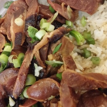 Blazing Noodles - The $27 dish was horrible. Cut up chinese hot dogs over white rice. - Thai Near Me - Temecula, California