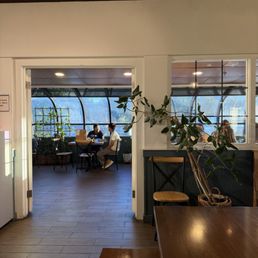 Green house seating area