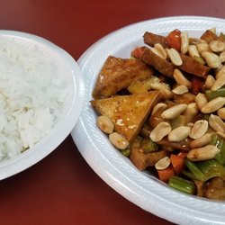 Hong Kong Chinese Restaurant - Vegetarian Kung Pao Tofu